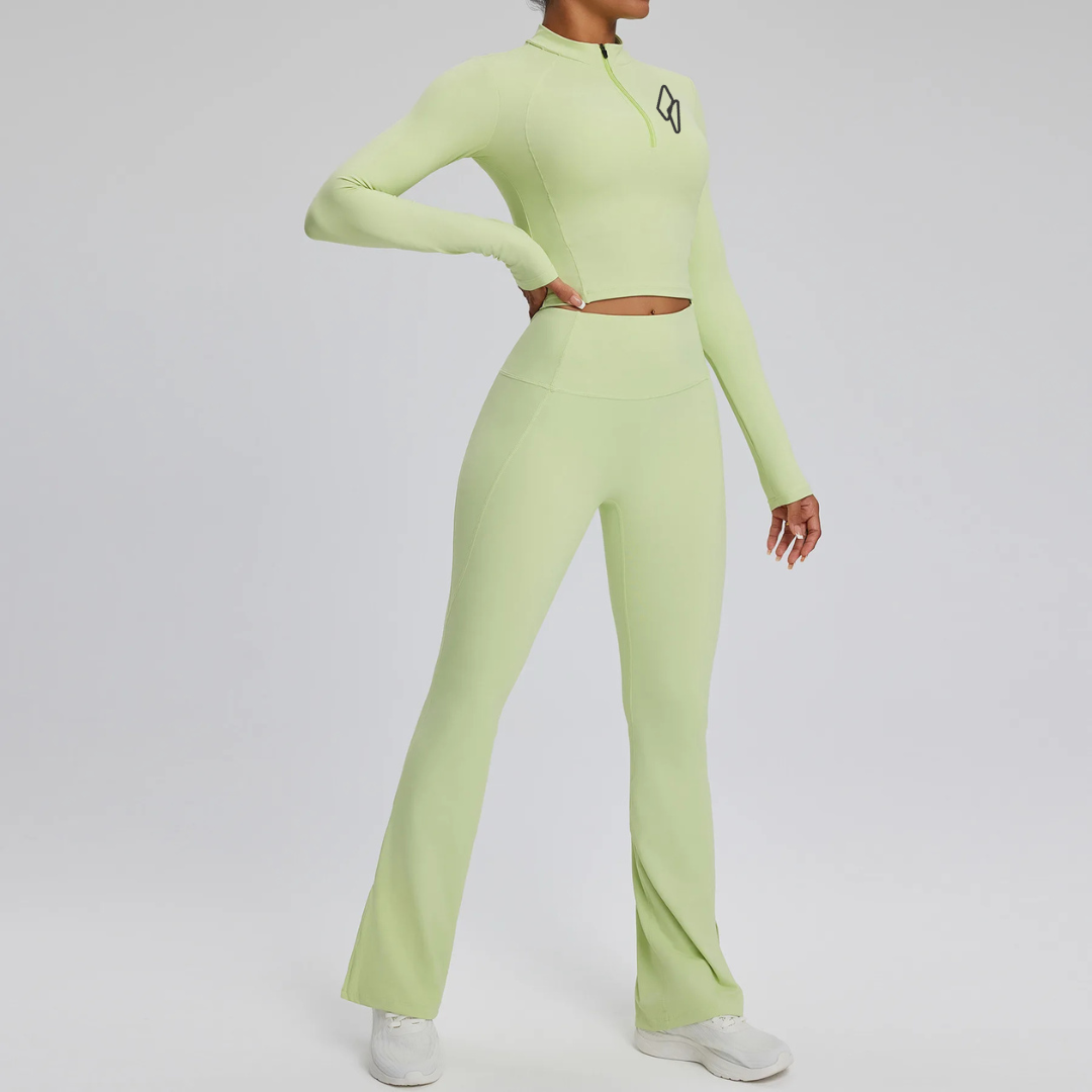 Seamless Set Lyvella Move Sculpt — High-Waist Flare