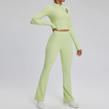 Seamless Set Lyvella Move Sculpt — High-Waist Flare