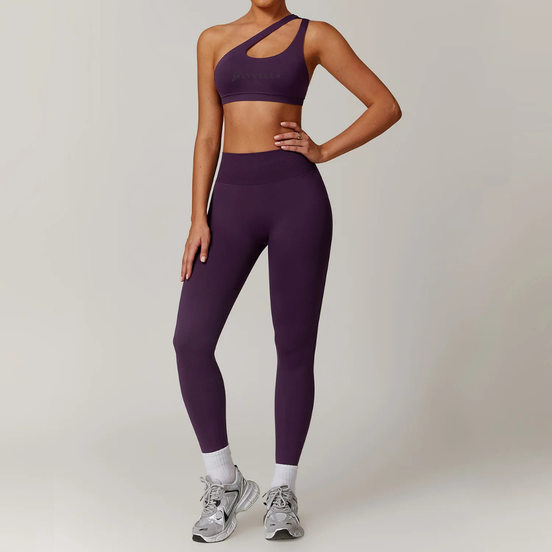 Seamless Set Lyvella Move Sculpt — Long-Sleeve Jacket + High-Waist Leggings