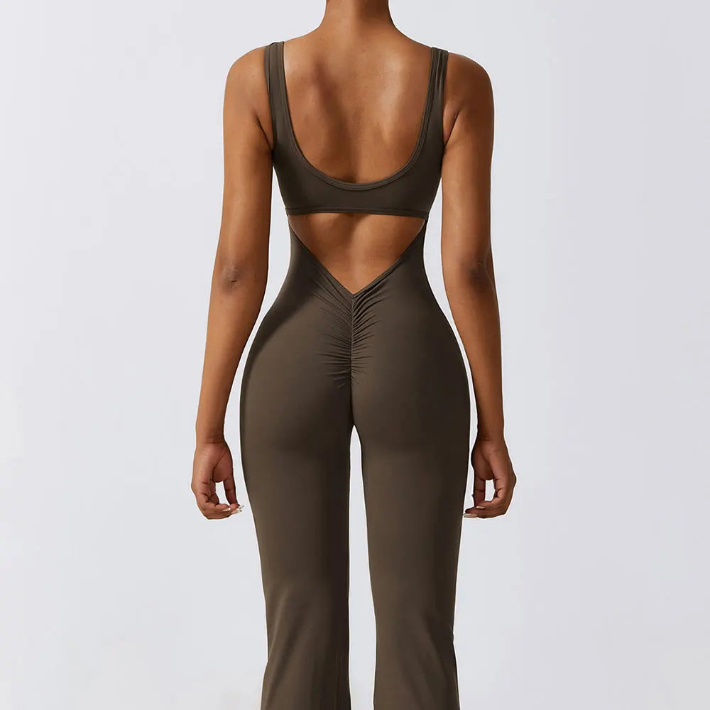 Seamless Set Lyvella Move Sculpt — Sleeveless Jumpsuit (One Piece)