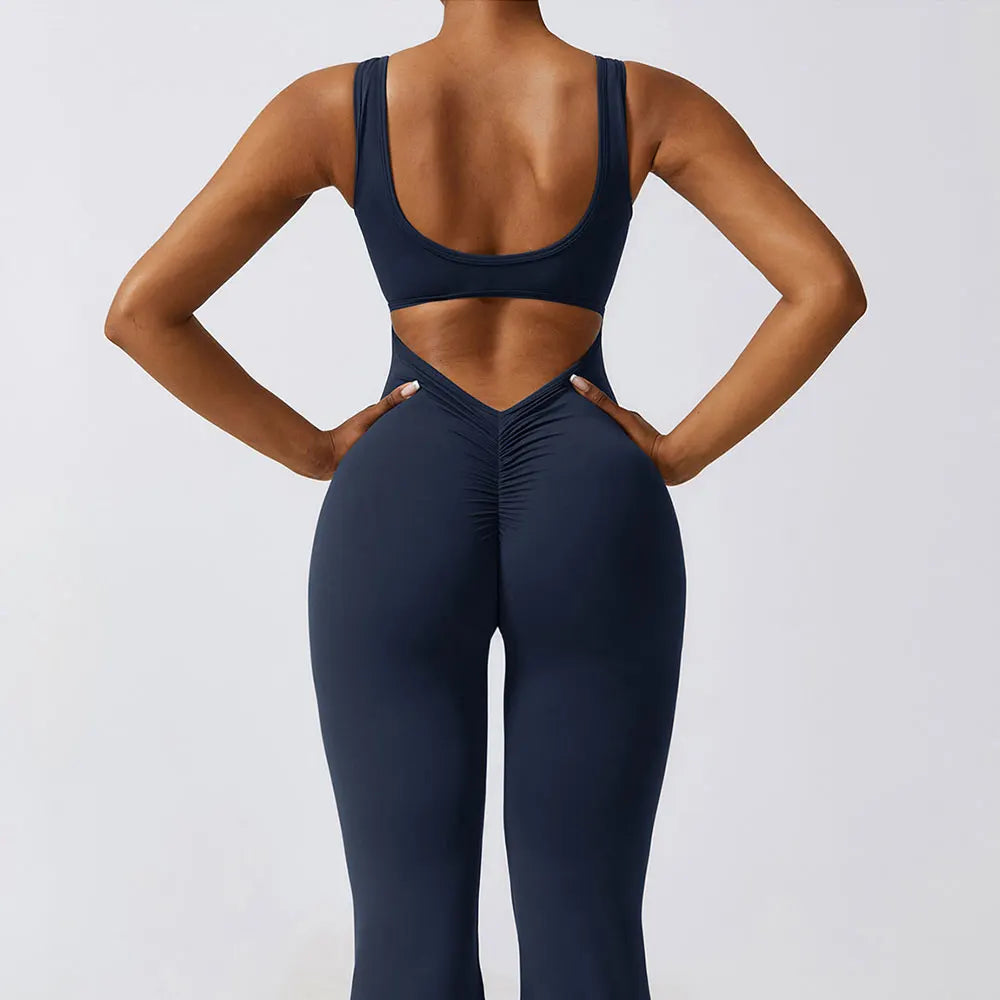 Seamless Set Lyvella Move Sculpt — Sleeveless Jumpsuit (One Piece)
